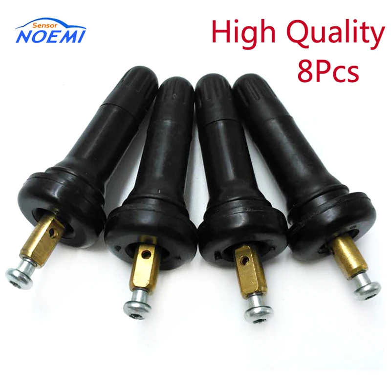 8 шт./лот черные TPMS автомобильные шины YPDQZS шток клапана для автомобильных шин с 52933
