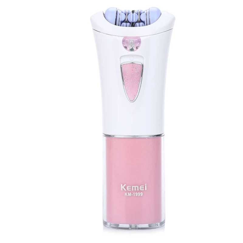 

Kemei KM-1999 Depilatory Electric Female Epilator Women Hair Removal for Facial Body Armpit Underarm Leg Depilador Depilation