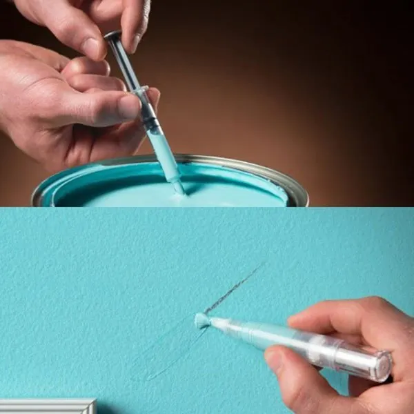 Сенсорная ручка для краски наполняет любой краской для сочетающихся с цветом касаний для потертостей стен и отделки сохраняет краску свежей внутри