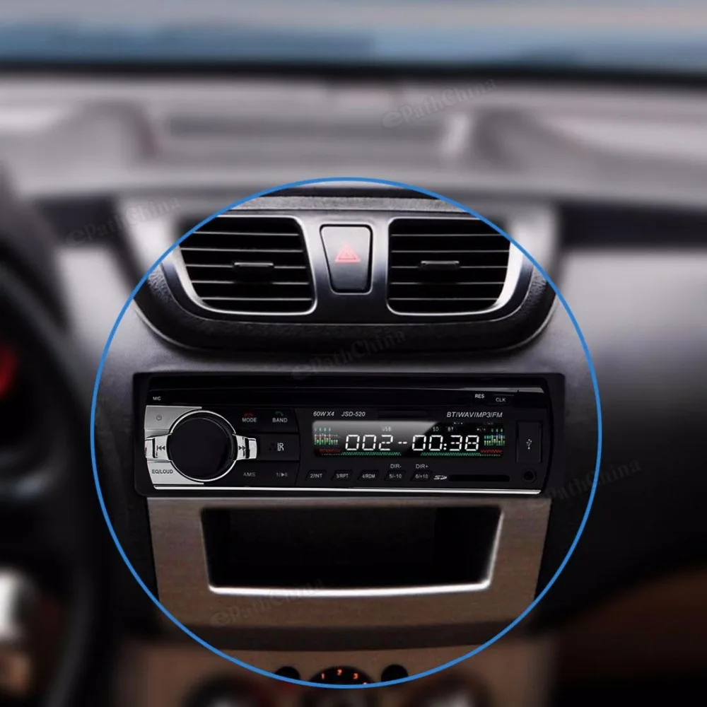 Авторадио 12 в цифровой автомобильный Радио Bluetooth музыка стерео аудио MP3 USB SD FM