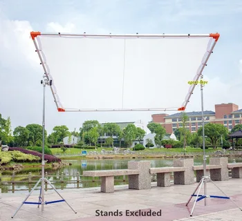 

1.8x1.8m 6'x6' 6x6 Butterfly Frame Detachable Kit + diffusion White Silk