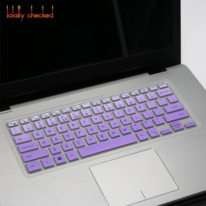 fadepurple Для Dell Inspiron 13 5000 2-в-1 13,3 дюйма чехол для клавиатуры ноутбука кожаный силикон крышка клавиатуры ноутбука Pc Клавиатура - Цвет: fadepurple