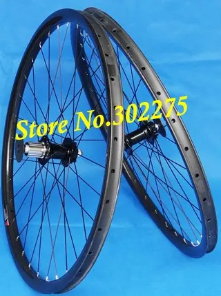 Wheelset-полный карбоновый 3 k матовый 29er горный велосипед MTB Clincher wheelset 29 мм