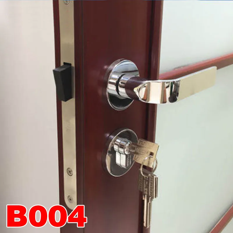 

2018 Real Hot Sale Padlock Factory Production Of Wooden Door Indoor Mute Locks Bedroom Solid Wood Composite Lock With # 001 J