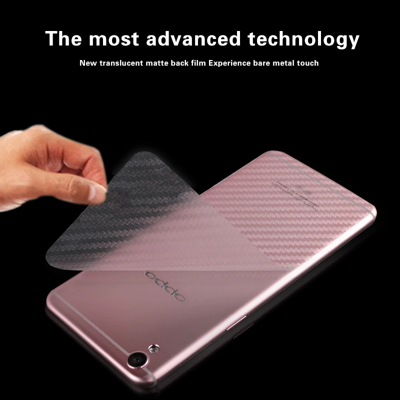 Мягкая защитная пленка для Huawei Ascend P7 прозрачная из углеродного волокна Sophia