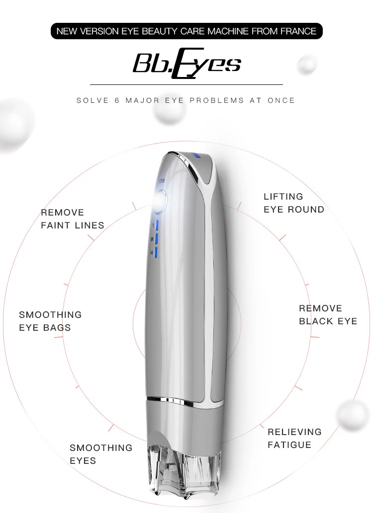 Cuidados com os Olhos Dropshipping Olhos Clipe Massagem Facial Vibração Rugas Remover Rosto Magro Vara Mágica Anti Bolsa & Ferramenta Ems 7 Cheap Utensílios de cuidado facial