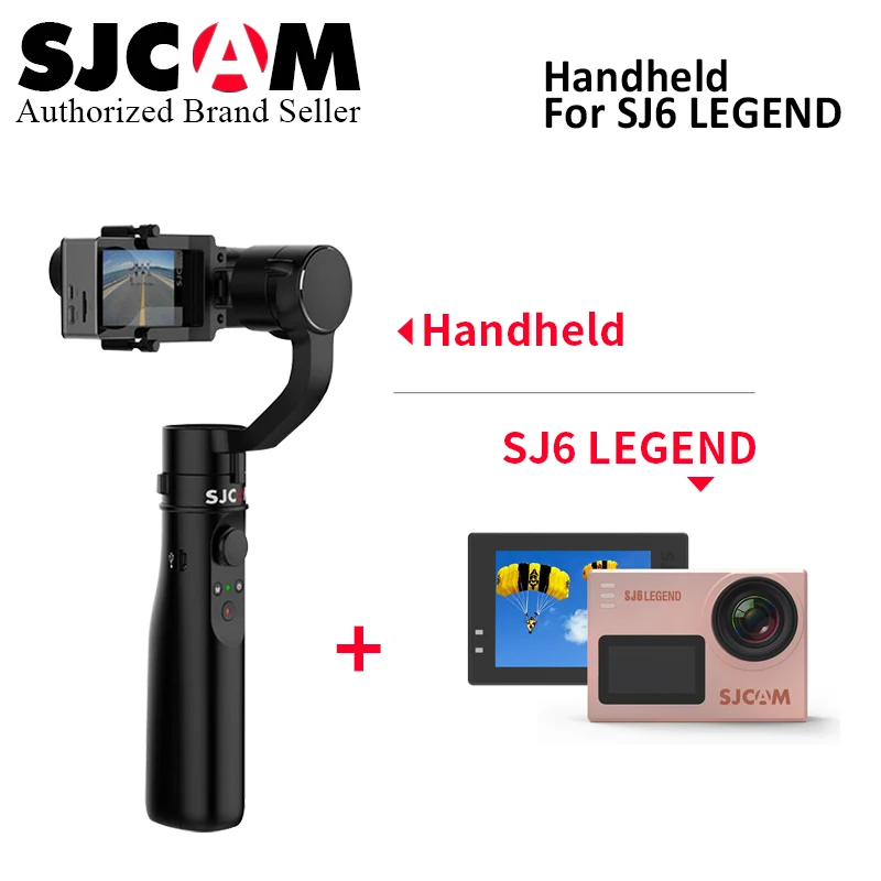 

100% Original SJCAM SJ6 LEGEND 4K 24fps Ultra HD Notavek 96660 Waterproof Action Camera match with SJ-Gimbal 2 3 Axis Stabilizer