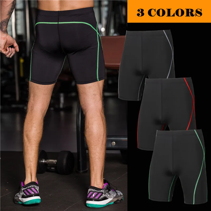 

MASCUBE Men's Fitness Compression Shorts Tight Trousers Stretch Shorts Suitable For Under Leggings