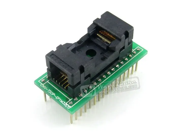 Tsop32 para Dip32 a Tssop32 Enplas Teste Soquete Programação Adaptador 0.5mm Passo ic