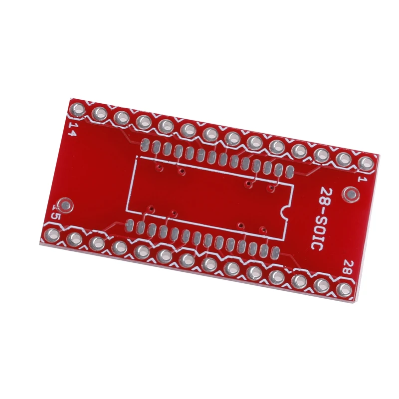 5Pcs Chip Adapter Board SOP28 SMD DIP 1.27mm SMD DIP Switch Plate 2