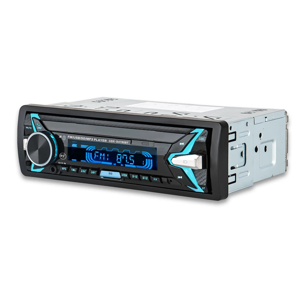 Bluetooth Универсальная съемная панель Автомобильный MP3-плеер 4785 автомобильный стерео аудио плеер Дистанционное управление USB/SD/MMC кардридер