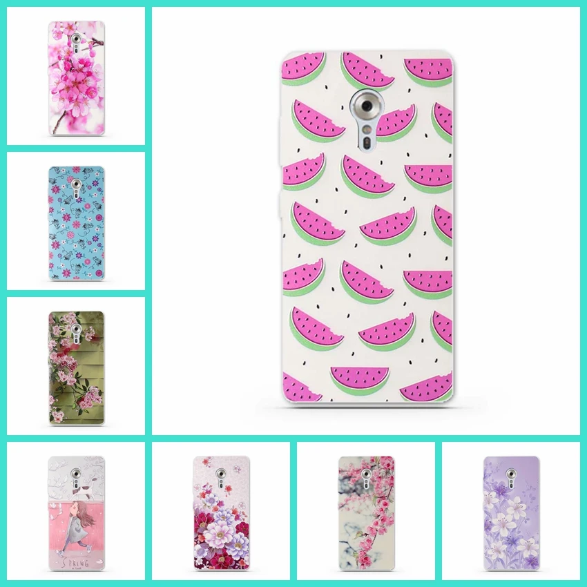 

for Lenovo ZUK Z2 Pro Phone Case 3D Relief Tpu Flower Shield Skin Back Cover Soft Gel Silicone for Lenovo ZUK Z2 Pro Phone Bags