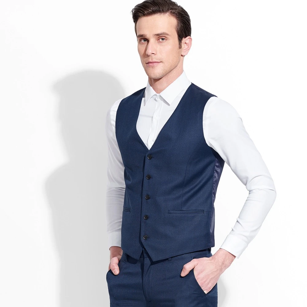 男性スーツベストウール 50 ブランドメンズ服高品質スリムフィット男のベストフォーマル黒ビジネス新郎ステージの摩耗 Mens Suit Vest Suit Vestvest Formal Aliexpress