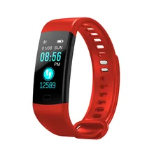 KY7 цветной экран спортивный браслет на запястье браслет пульсометр кровяное давление/кислородный монитор фитнес-трекер для iPhone X 8 Plus