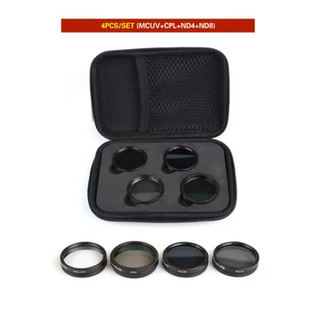 

4Pcs Filters Set ND4+ND8+MCUV+CPL Multi-layer Coating Lens Filter Kit for for DJI Phantom 4 PRO/ PRO+/Advanced+ Free Shipping