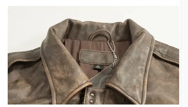 Free shipping,quality Brand men genuine leather Jackets,classic A2 vintage cowhide jacket,quality.sales man,sales