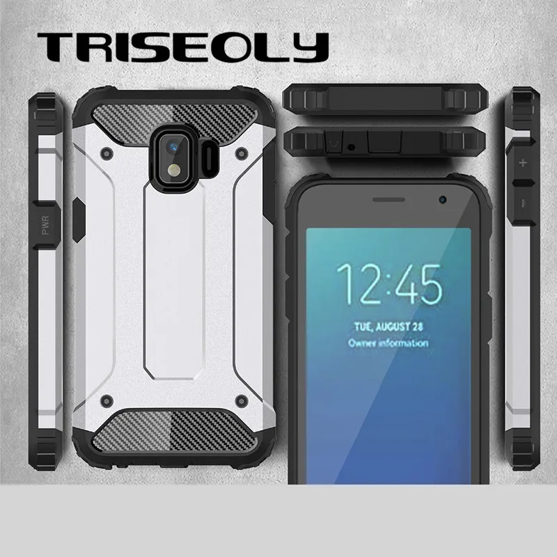 

TRISEOLY For Coque Samsung Galaxy J2 Core Case Diamond Armor Shockproof Cover For Samsung J2 Core Case J2 Core J260 J260F Fundas