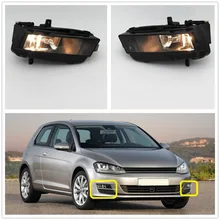 Свет автомобиля для VW Golf 7 GOLF MK7 VII TDI GTI TGI TSI 2012 2013 2014 2015 2016 2017 автомобилей -укладки противотуманные лампа с лампочки
