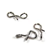 100PCS Fly Fishing Snap Quick Change for Hook & Lures Black Color High Carbon Steel Fishing Accessories ► Photo 2/6