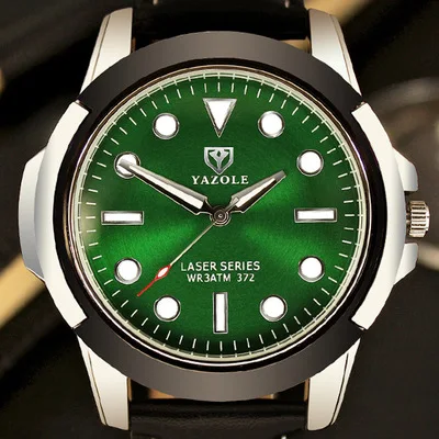 372 man font b sports b font font b watch b font luminous green ghost series