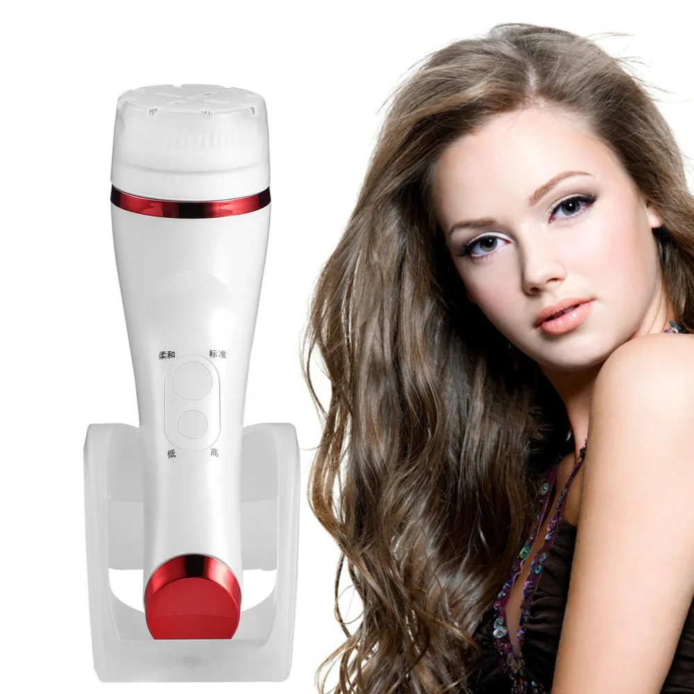 

3-in-1 Electric Sonic Brightening Cleansing Brush Waterproof Skin Exfoliating Cleansing System for Deep Cleaning New Sale