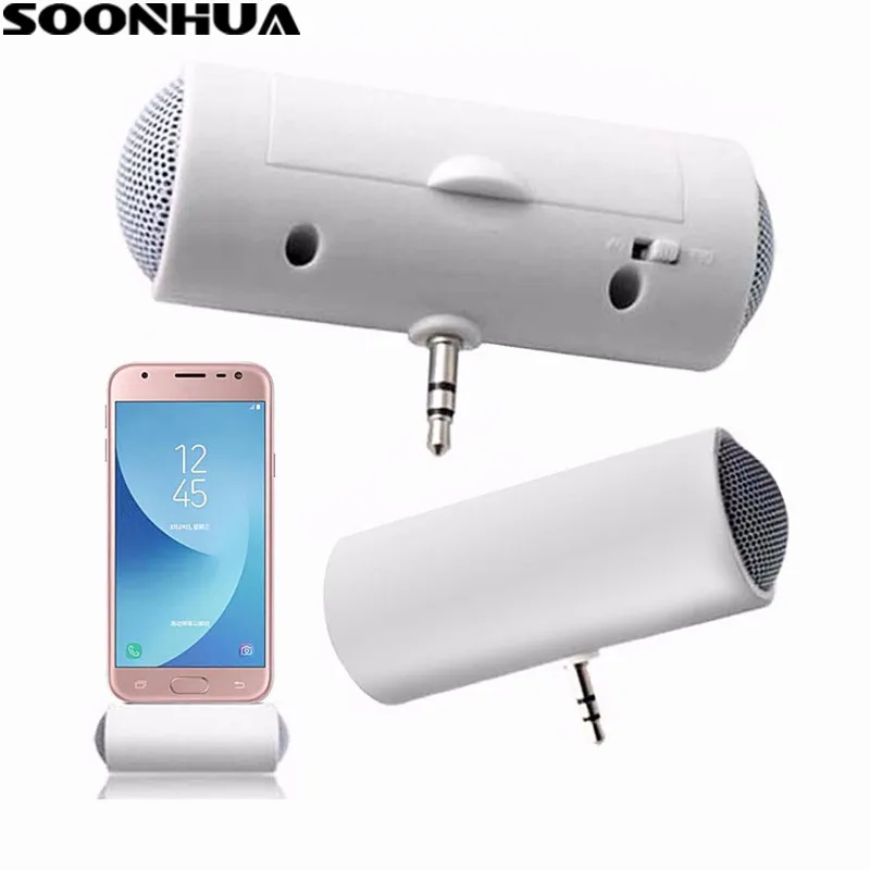 SOONHUA 3.5mm Portable Mini Speaker Stereo Mobile Phone