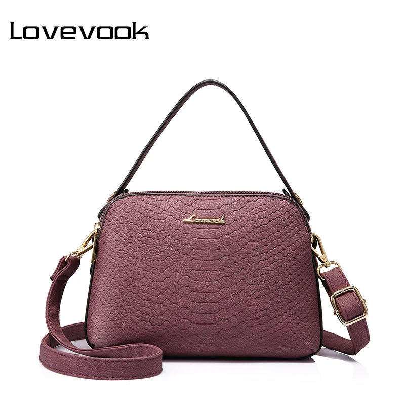 LOVEVOOK women handbags retro female shoulder crossbody bag with thread ladies messenger bags for girls flap small purse 2017