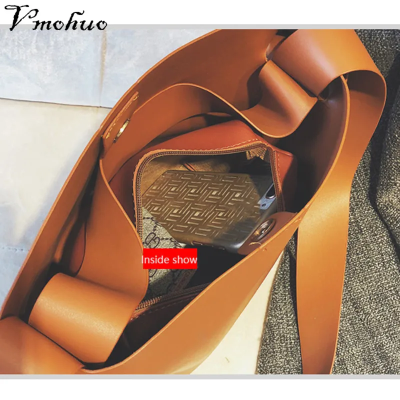 VMOHUO Luxury Brand Women Handbag PU Leather Female Bags Women Messenger Bag Vintage Shoulder Crossbody Bags bolsa feminina