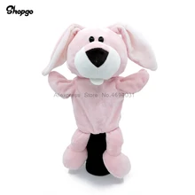 Розовый кролик чехол на клюшку для гольфа 460cc голова героя мультфильма чехол Аксессуары для гольфа талисман Новинка милый подарок