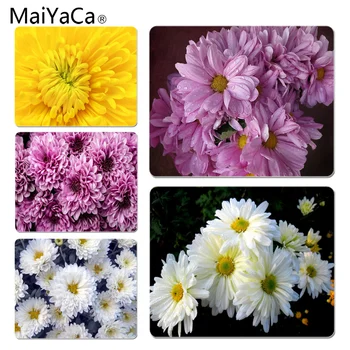 

MaiYaCa Custom Skin Chrysanthemum Office Mice Gamer Soft Mouse Pad Size for 18x22cm 25x29cm Rubber Mousemats