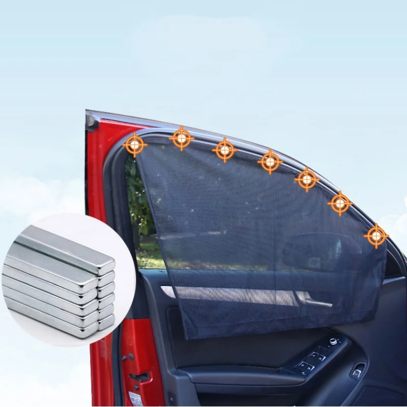 

Car Window Cover Sun Curtain Shield Protection Mosquito Protection Car-covers Sunshade Dust Visor Shade Mesh Solar UV