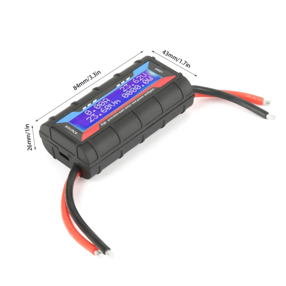 Watt Meter, Power Analyzer, Watt Power Tester, (8)