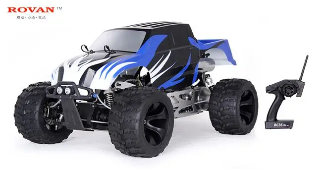 ROVAN BM305 Truck 1:5 BAJA 4 wheel drive (4WD) 30.5CC Engine + GT3B remote control gas power GP 1/5 rc car