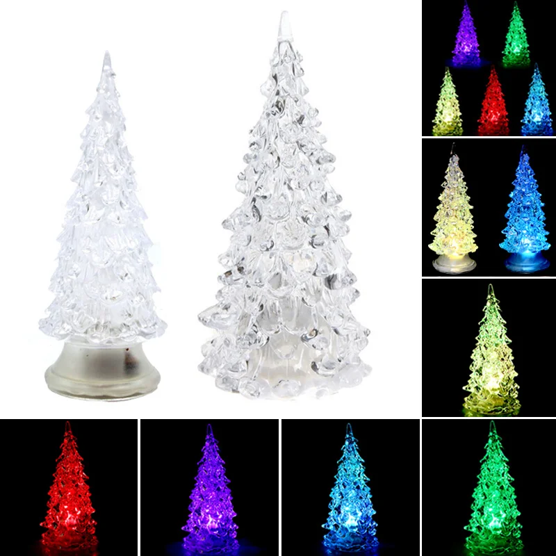 

Christmas Tree Lamp Light Color Changing Colorful Decoration For Desk Table Home UYT Shop
