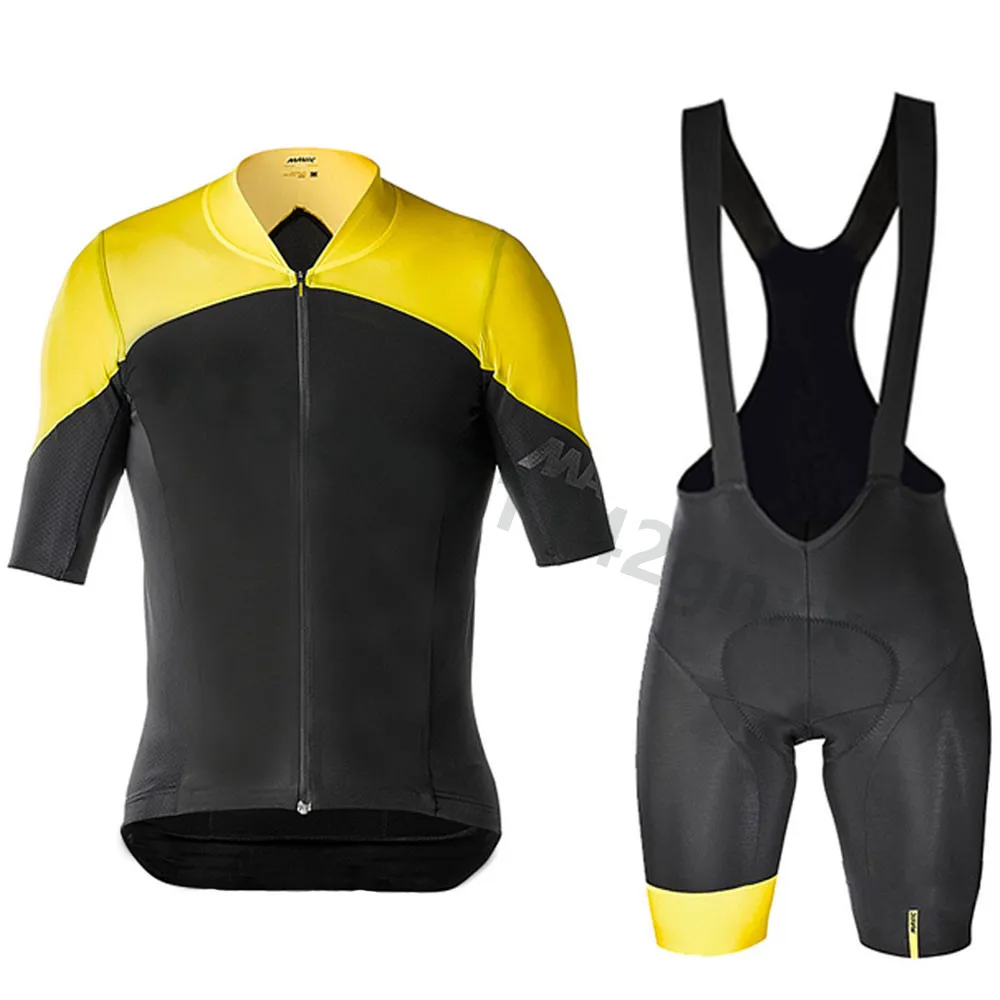 

2019 New High quality Mavic Cycling jersey Short Sleeve Set Summer Men MTB Bike Cycling Clothing Bicycle Jerseys Ropa Ciclismo