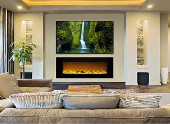 

Free shipping to Europe G-01-4 wall mounted electric fireplace