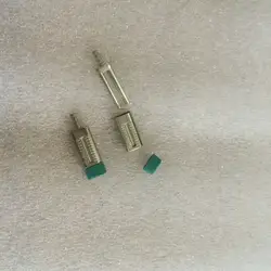 1000 шт./лот Дюбеля контакты латунь две булавки с зеленого цвета для протезов пластиковых моделей