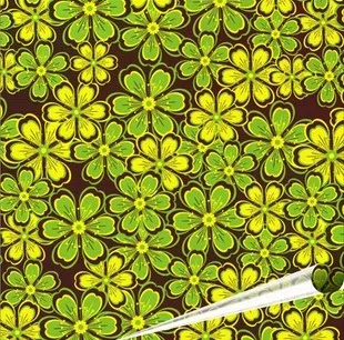 

Green Flower Candy Cake Frosting Transfer Chocolate Sheet Wholesale Free Shipping