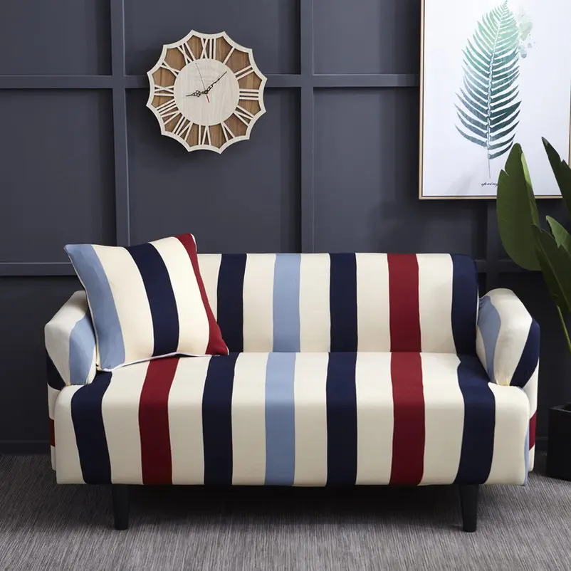 Универсальный секционный угол покрывала для дивана стрейч из эластичного полиэстера все охватывающий чехол Чехол для дивана накидка на диван Cushion39 - Цвет: Color 12