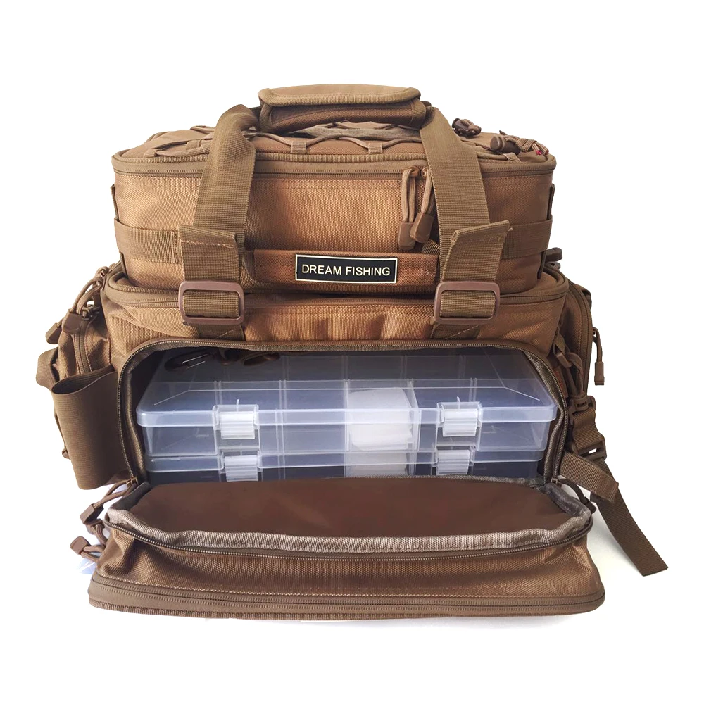 

Multifunctional Fishing Backpack Tackle Bag Detachable Combination Lure Reel Pesca Tackle Backpack Storage Shoulder Handbags