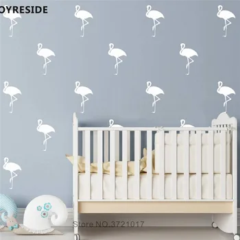 

Flamingo Patterns Wall Decals Girls Kids Bedroom Decor Wall Sticekrs 40 Colors Available Set Pattern Cute Wal Decals DecorYMX28