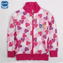 Bébé filles veste pour les filles veste et manteau bébé filles hoodies nova marque coton veste d’hiver enfants survêtement F4286