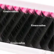 Макияж индивидуальные натуральные накладные локон пучки ресниц наращивание ресниц C/D Curl