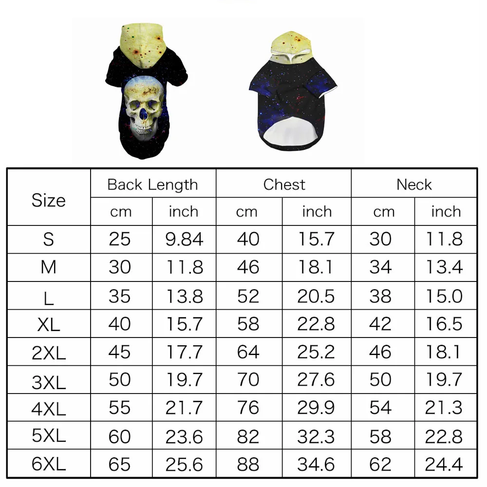 sweathshirt size