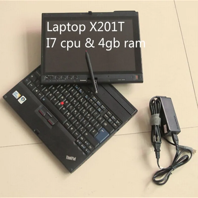 

For Lenovo I7 CPU & 4gb Ram Laptop X201T Diagnostic Laptop can work for sd c4 star c5 and for bmw icom a2 b c etc.