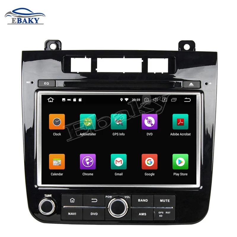 Sale 2din 8inch 4GB RAM 32/64GB ROM Octa Core Android 9.0 Car DVD Radio for VW TOUAREG 2010 2011 2012 2013 2014 with GPS/WIFI 2