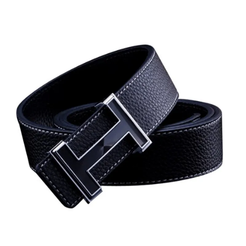 

Luxury Brand Belts for Men&women Smooth Buckle Casual All-Match Designer Fashion High Quality Male&female Leather H Belts