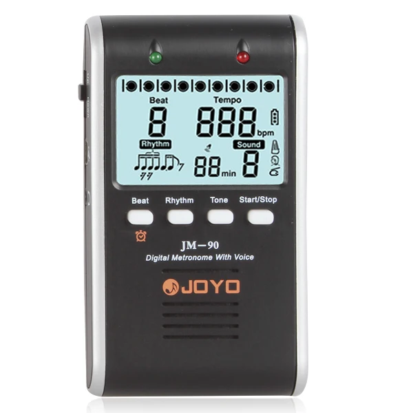 

JOYO JM-90 LCD Screen Digital Metronome Metro with Voice Countdown function Professional Musical Instrument Parts Accessories