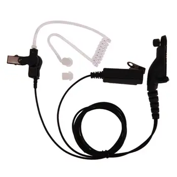 

Portable Air Acoustic Tube Earpiece Remote PTT Mic Radiation-proof Anti-noise in-ear earphone for Motorola XiR P8668 P8268 APX