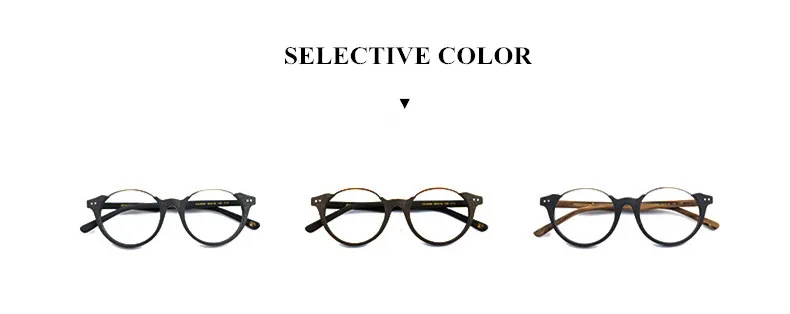 Продукция ручной работы винтажные мужские полуоправы круглые металлические оптические деревянные очки ретро самообода овальные оправы для женщин